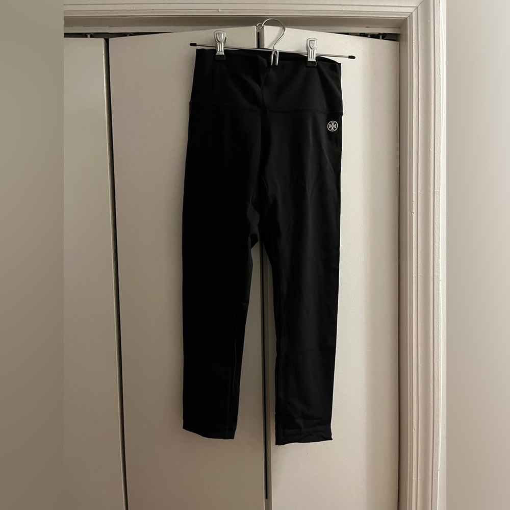 Tory Sport by Tory Burch 7/8 Black Leggings - Size S